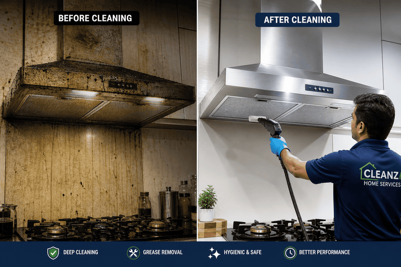 hafele chimney service in mumbai kitchen chimney cleaning service before and after deep cleaning experts